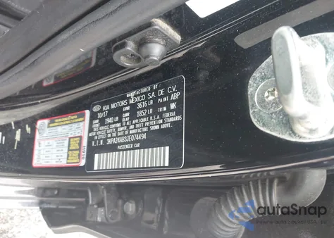 2018 Kia Rio Lx z USA, uszkodzony, nr VIN 3KPA24AB3JE074494